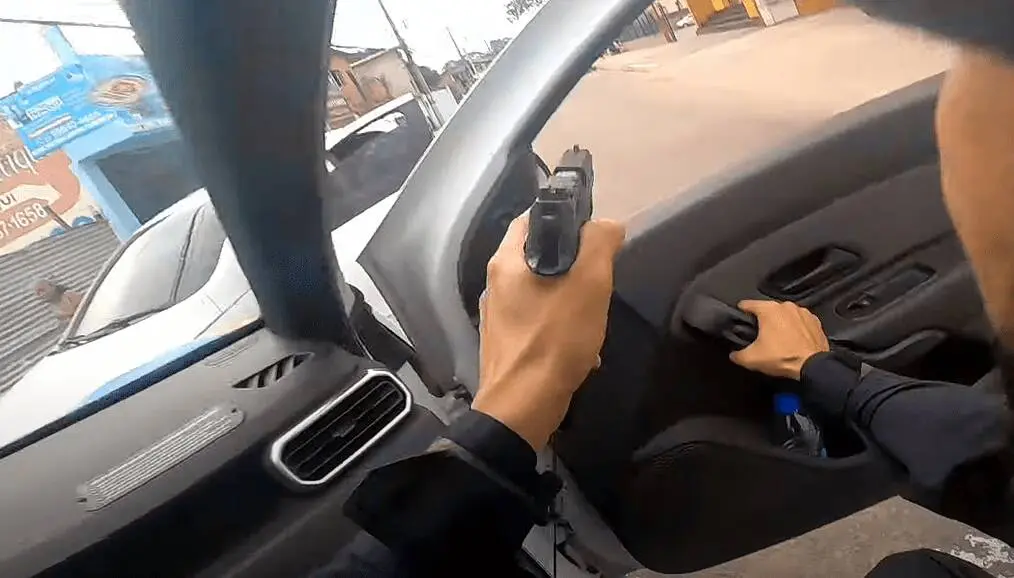 VÍDEO: foragido da justiça é capturado pela Guarda da Serra