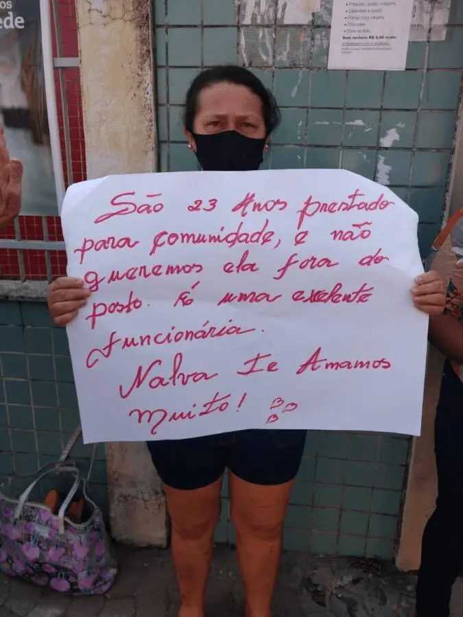 Moradoras do bairro Taquara II fecham unidade de saúde em protesto