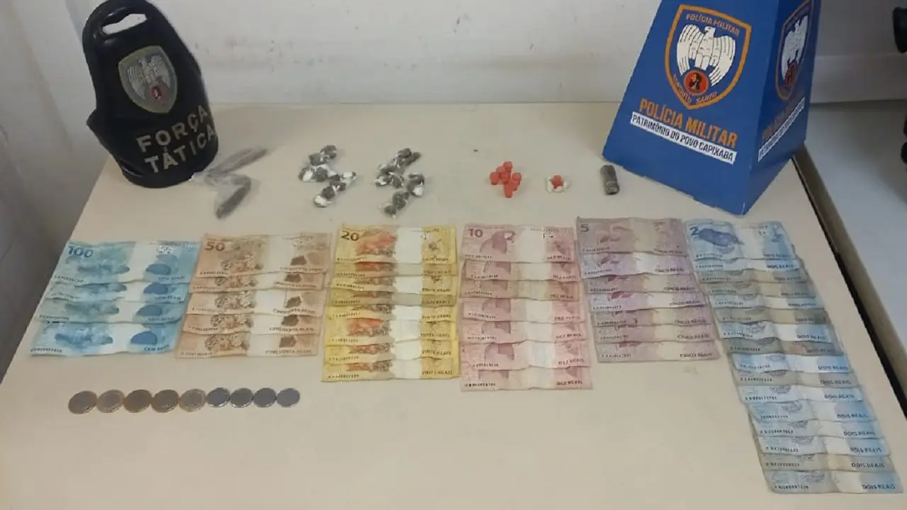 Giro Policial: Força Tática realizou apreensões nos bairros Serra Dourada e Planalto Serrano