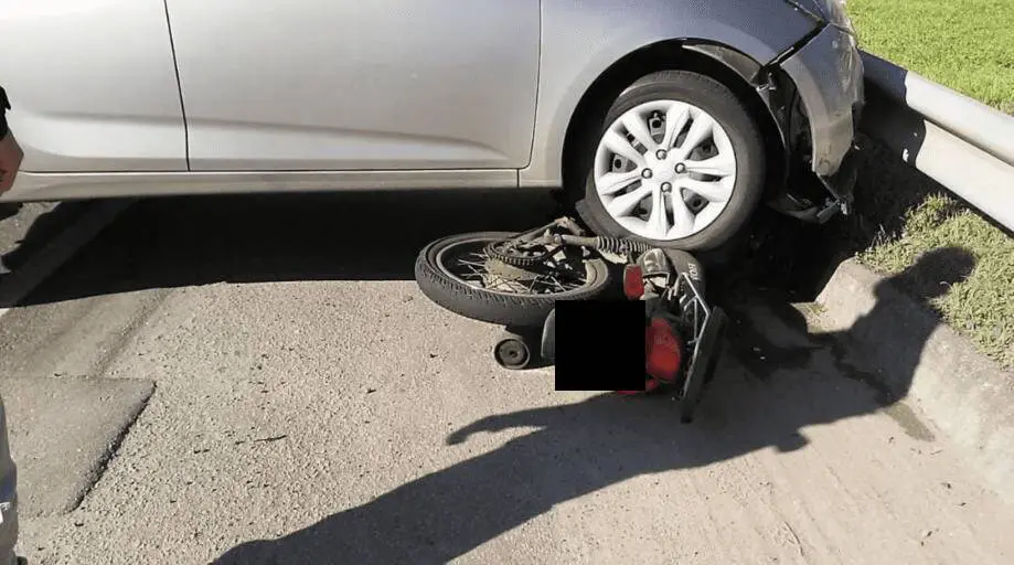 Motociclista relata que nasceu de novo após acidente na BR-101 em Carapina