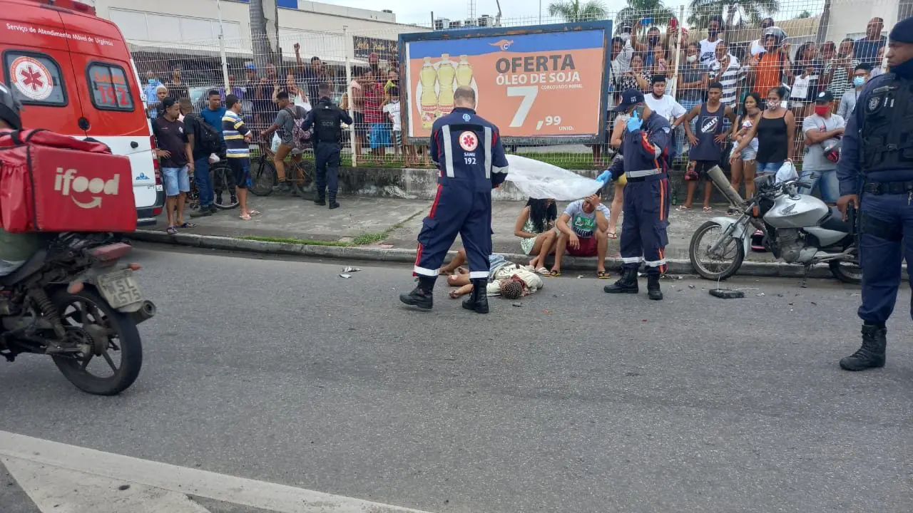 Atualizado: Acidente com vítima fatal no bairro Novo Horizonte