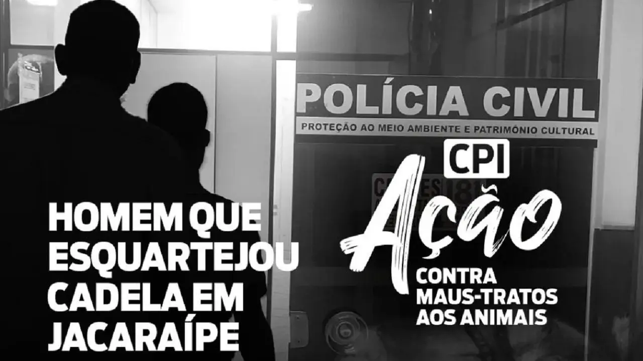Homem confessa que esquartejou cadela durante surto psicótico em Jacaraípe