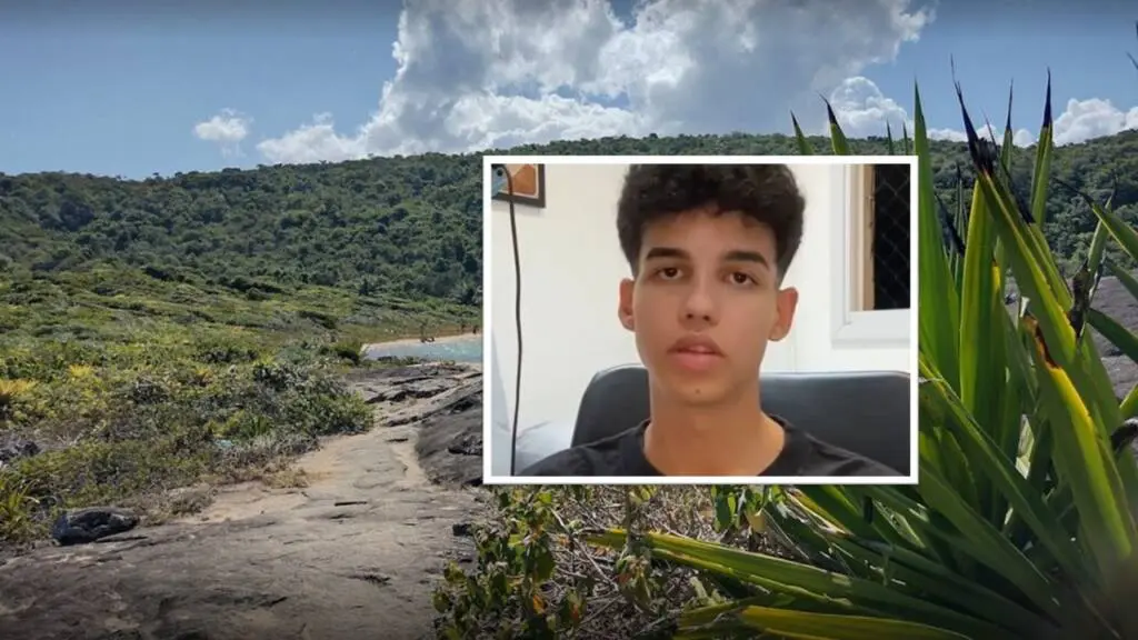 Rapaz teve barriga aberta em praia de Guarapari posta vídeo relatando detalhes do caso e inocenta namorada