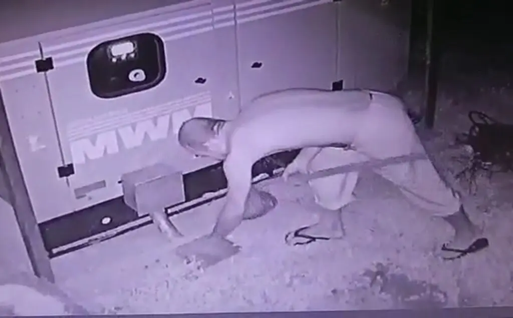 Noia furta fios de torre e deixa moradores sem sinal TV na Serra