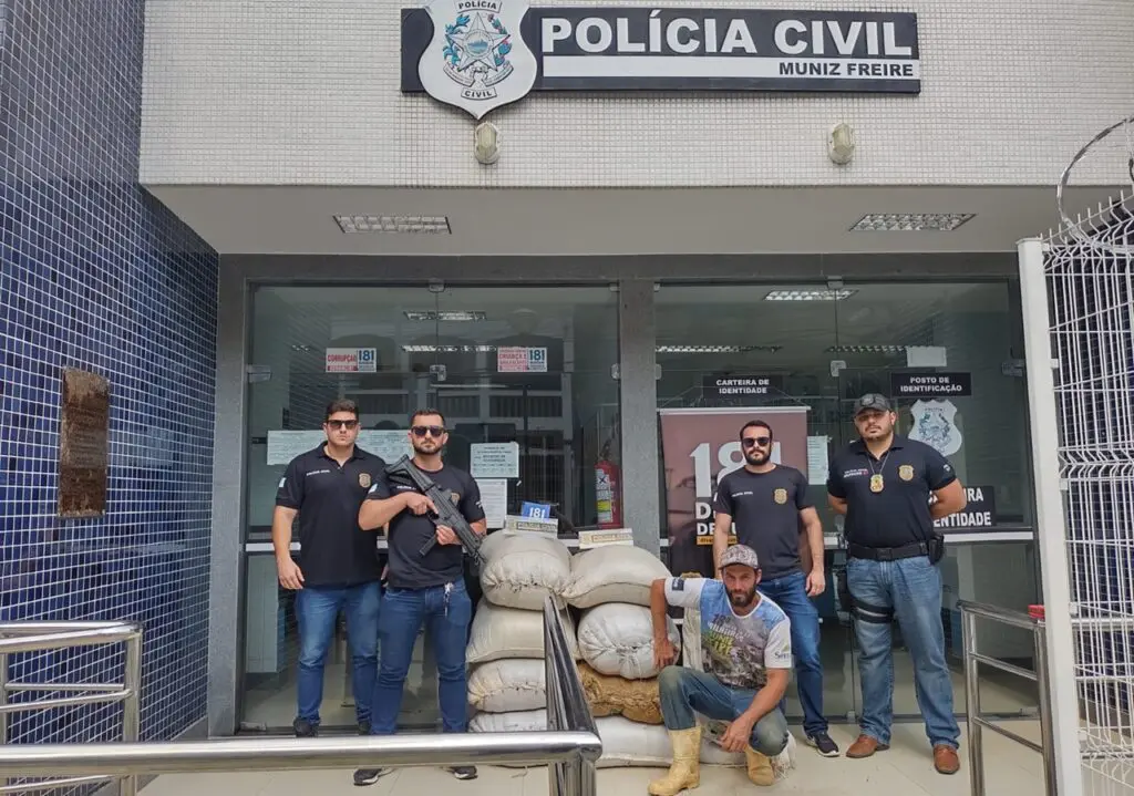 Polícia Civil identificou autores por furtos em 46 mil reais em sacas de café na cidade de Muniz Freire