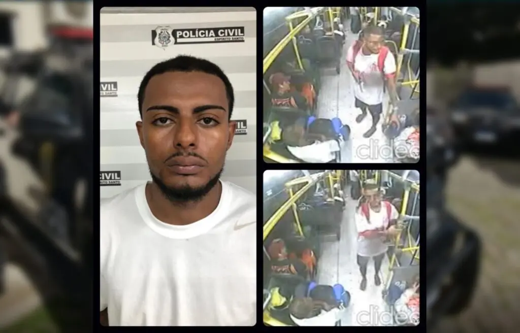 Polícia Civil prende homem de 25 anos suspeito de cometer assaltos a ônibus em Colatina