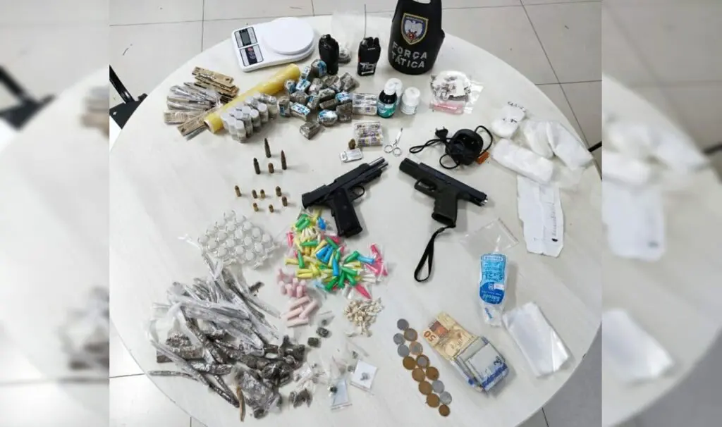 Policia Militar durante frenética troca de tiro detém quatro indivíduos durante operação em Cariacica
