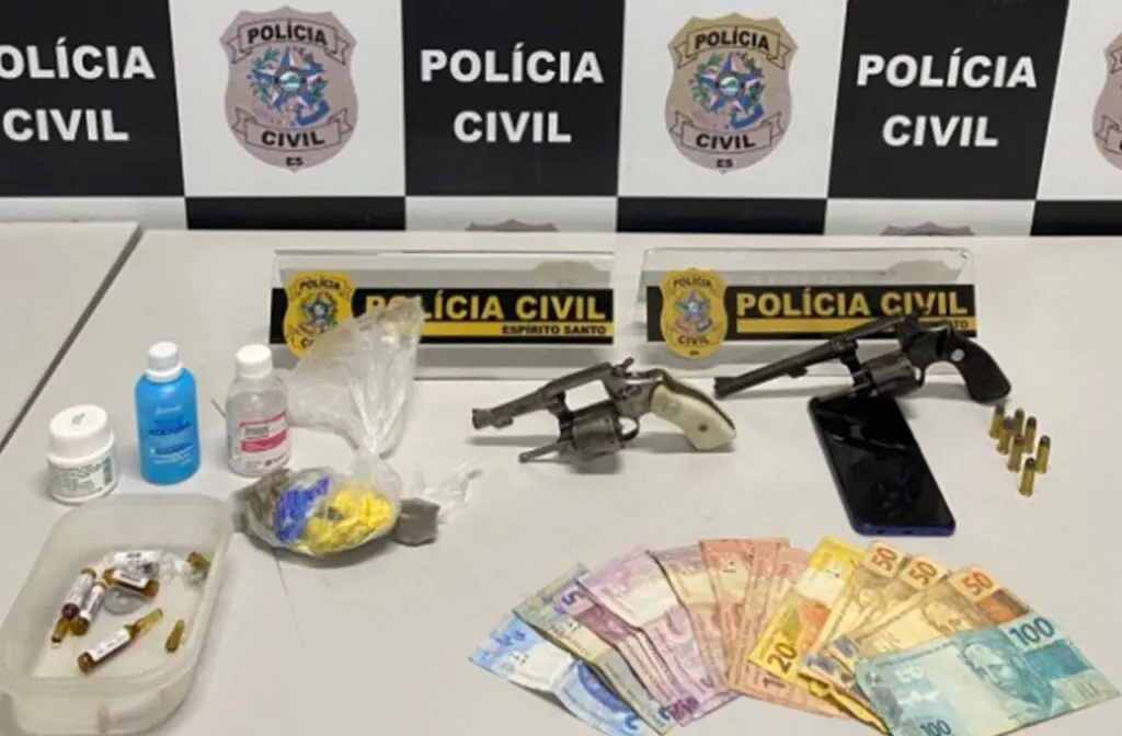 DENARC prende suspeito de vender drogas e armas para traficantes da Grande Vitória