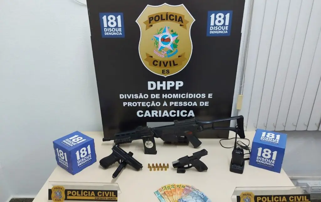 Polícia Civil detém homem e adolescente ambos ‘Full Loot’ em Cariacica