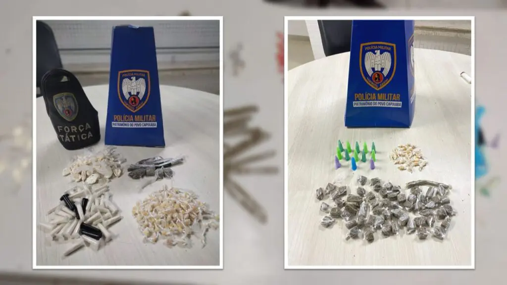 Política Militar arrocha biqueiras apreende drogas nas cidades de Cariacica e Viana
