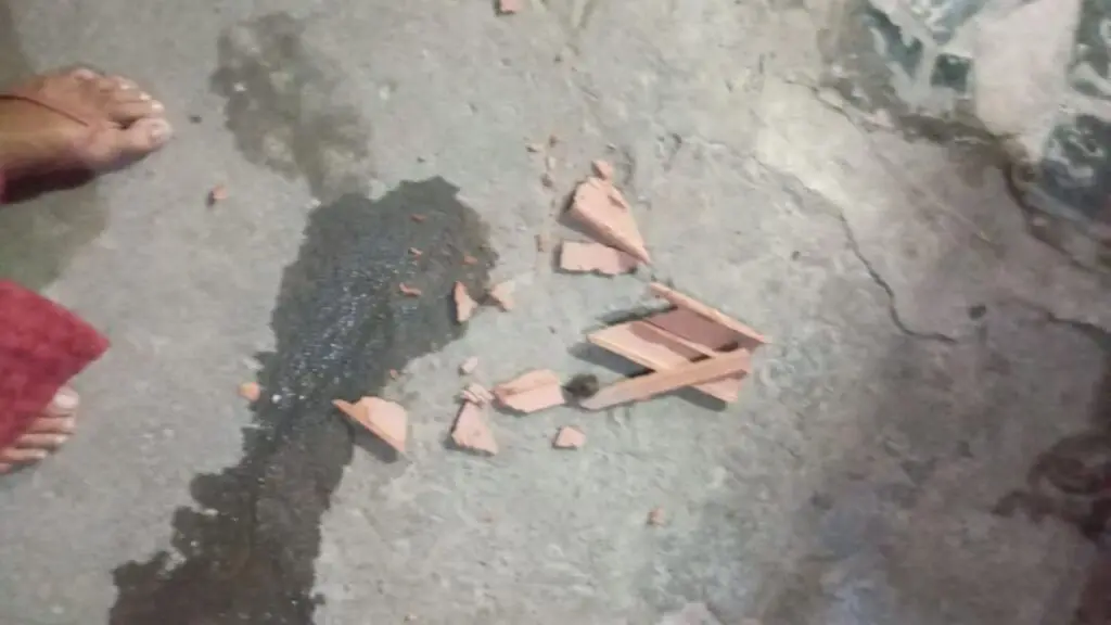Família tem casa alvo de pedradas após protesto de motoboys em Serra Dourada I