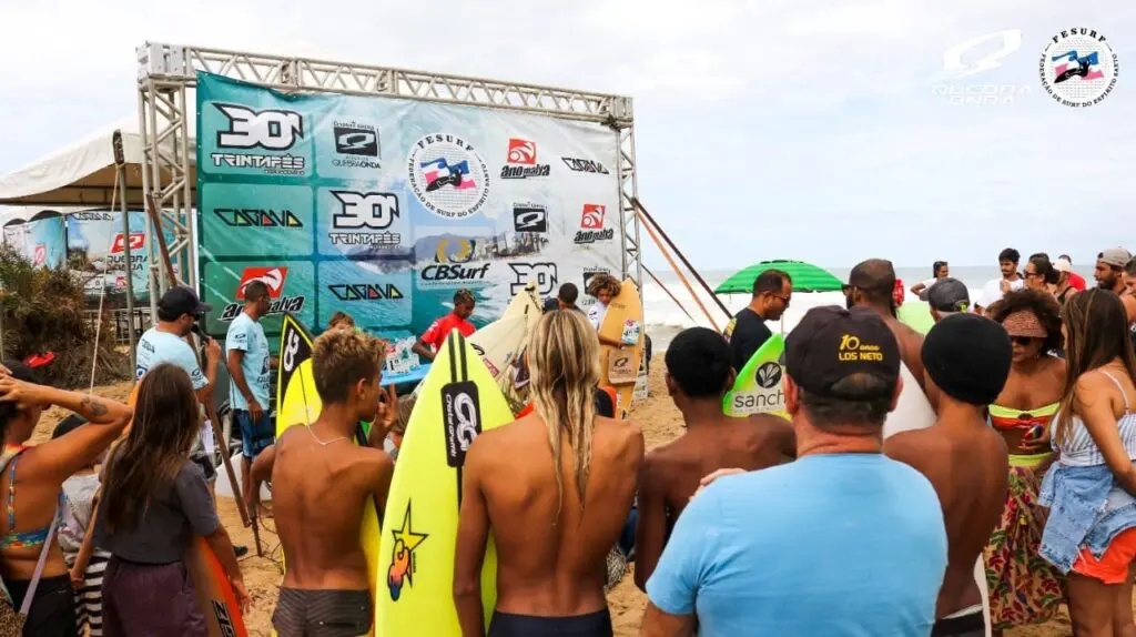 Serra recebe a 3° etapa do Circuito Quebra Onda de Surf Base nesse fim de semana na praia de Solemar