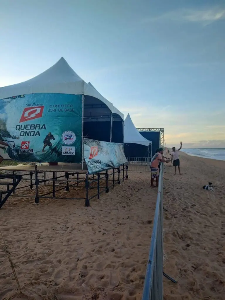 Serra recebe a 3° etapa do Circuito Quebra Onda de Surf Base nesse fim de semana na praia de Solemar