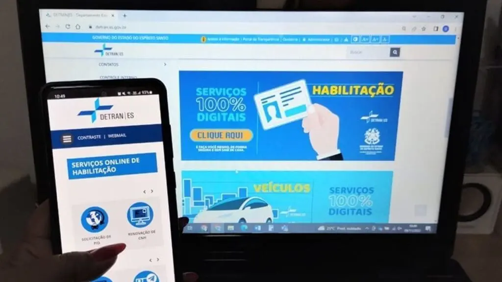 Como renovar a CNH de forma online e sem complicações no ES