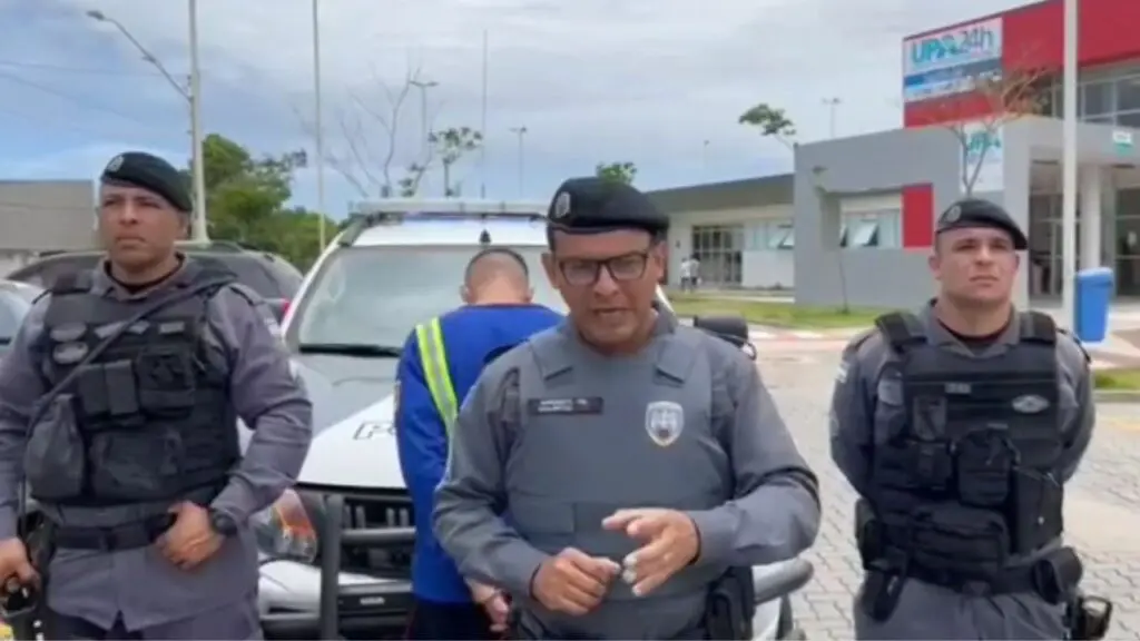 PM prende ladrão de São Paulo que veio para a Serra fugindo do PCC