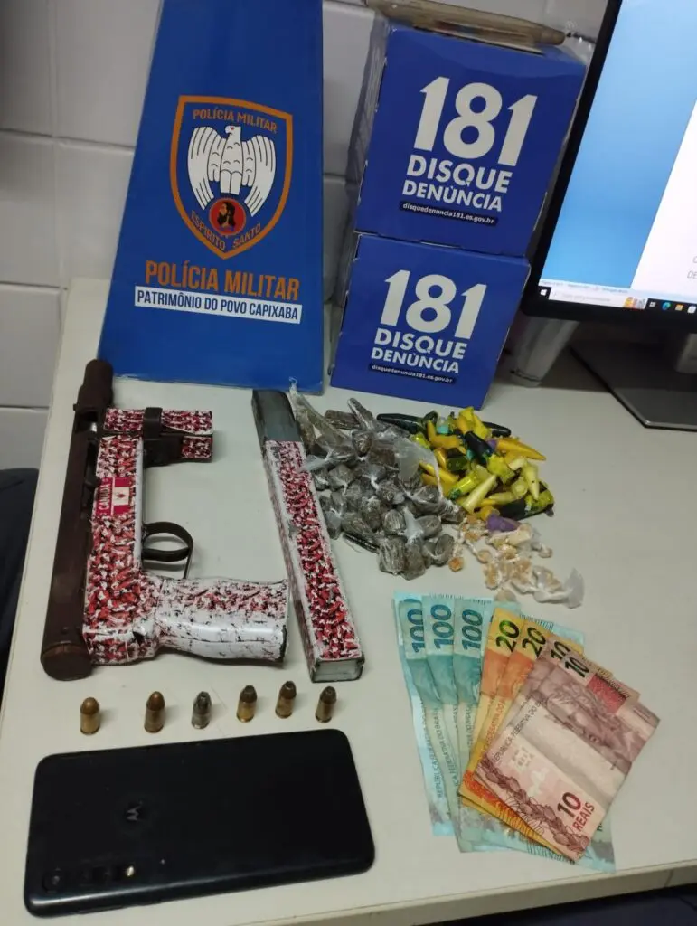 Giro Policial: casal de queimados é pego assaltando moradores com uma arma falsa