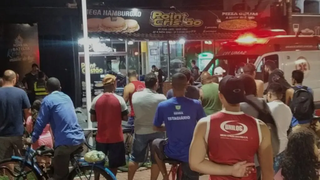 Homem leva tiro na cabeça durante assalto a lanchonete na Serra