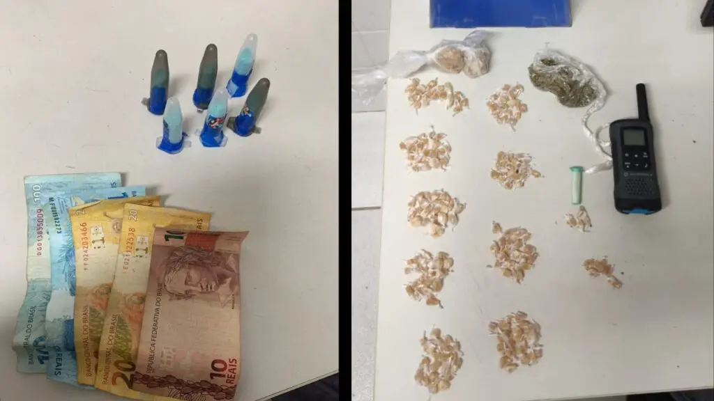 Giro Policial: PM prende “caixa-baixa” de 15 anos traficando na Serra
