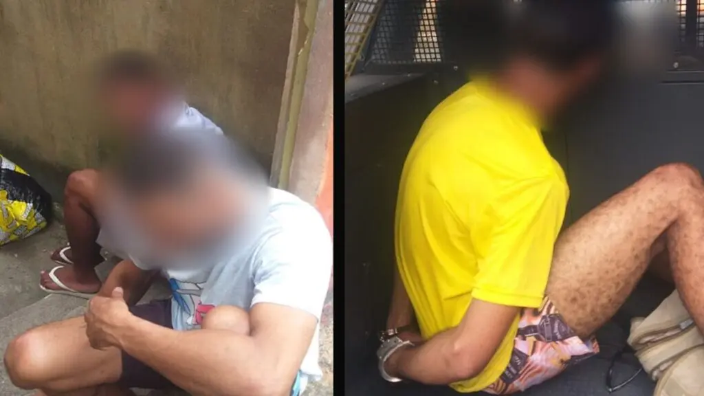 Polícia Militar prende três “queimados” cheios de flagrantes na Serra Detidos por tráfico de drogas em José de Anchieta II