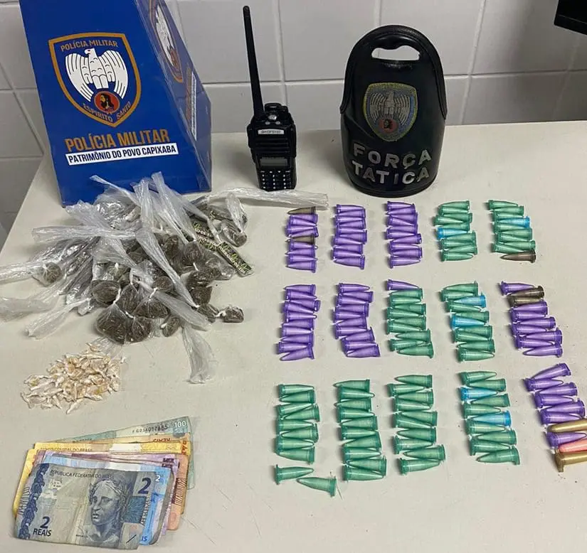 material ilícito apreendido em Planalto Serrano