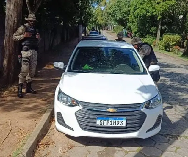 Veículo de Gildomar Perin recuperado em Vitória
