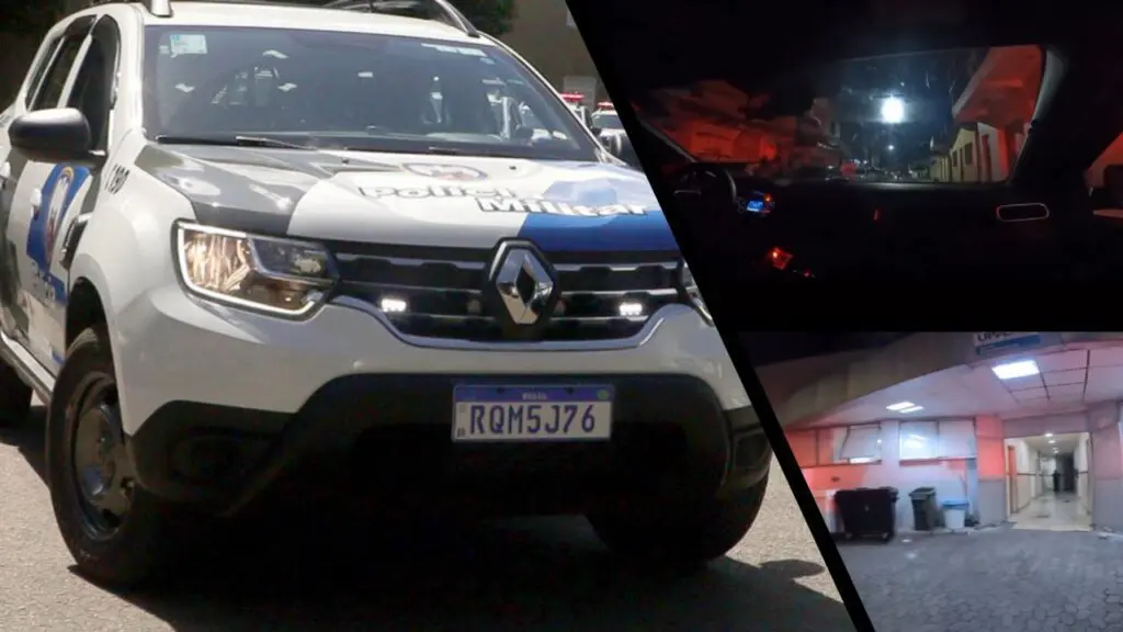 Vídeo: PM socorre senhora agredida a pauladas pela sobrinha usuária de drogas na Serra