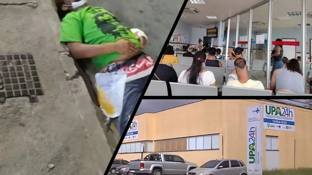 Vídeo: denúncia de omissão de socorro em frente à UPA na Serra