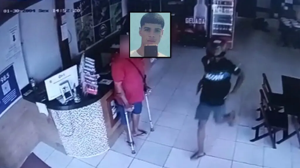 Vídeo: garçom é executado dentro de restaurante durante horário do almoço em Vila Velha