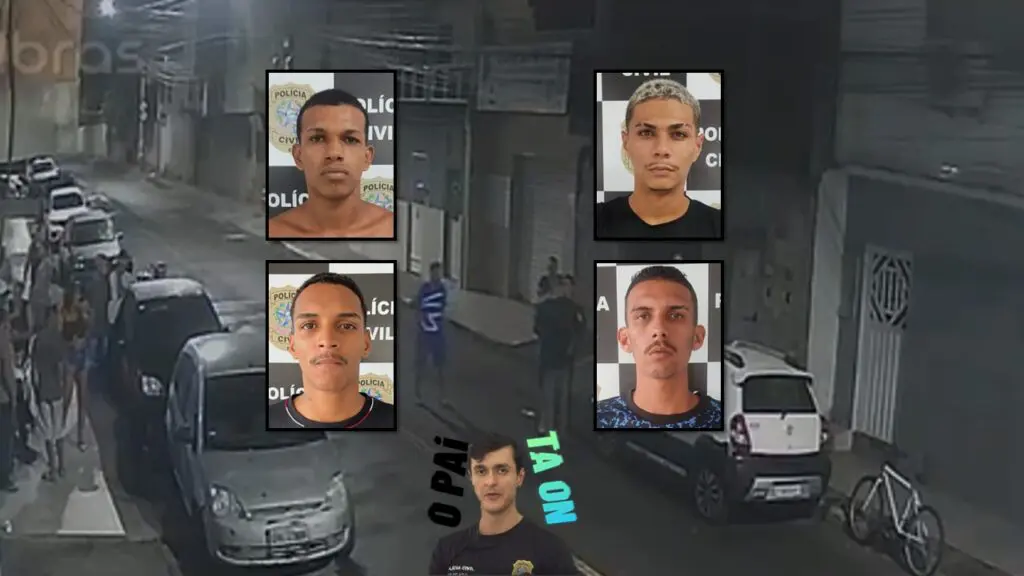 DHPP Serra apresenta os quatro acusados de matar jovem no bairro Novo Horizonte