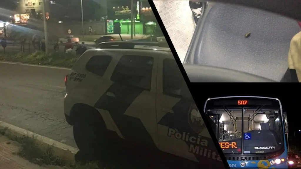 Tentativa de arrastão dentro de ônibus Transcol termina com assaltante baleado em Carapina