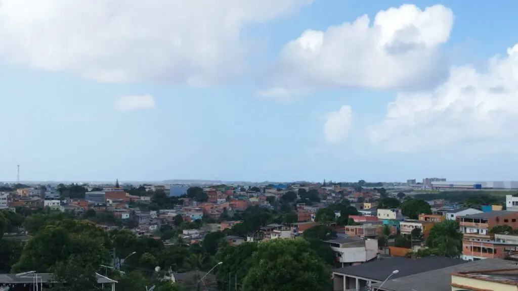 Vista aérea de Nova Carapina