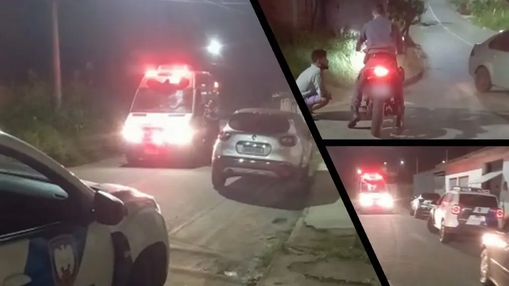 Morador de Jacaraípe desce a porrada em dois assaltantes após ser esfaqueado e ainda recupera moto roubada