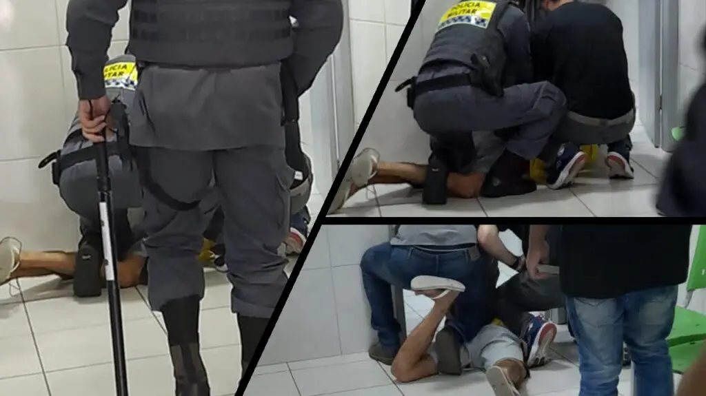 Homem surtado invade escola técnica e espalha pânico entre os alunos na Serra
