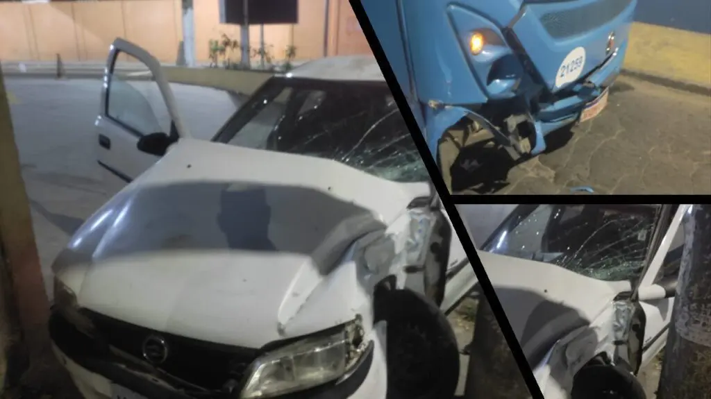 Carro recheado de travestis colide violentamente contra ônibus em Carapina