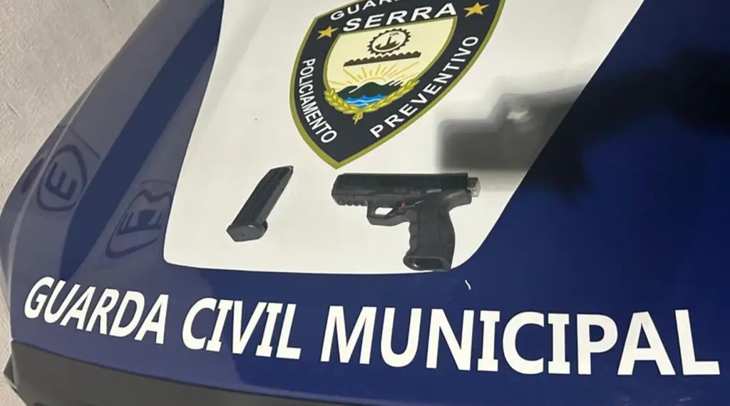 Guarda da Serra apreende arma de fogo durante ronda em Novo Porto Canoa