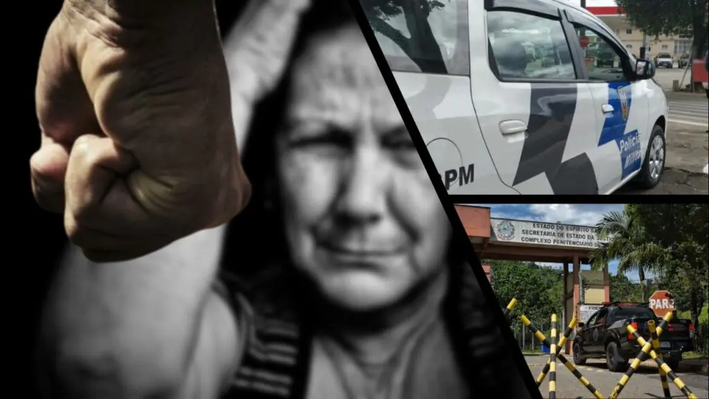 Sujeito é preso após agredir em sua mãe e sua irma na Serra.