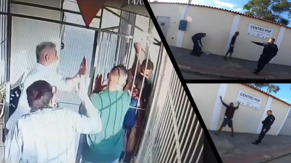 Vídeo: homem é preso após tentar agredir a esposa com golpes de tesoura em Jardim Limoeiro