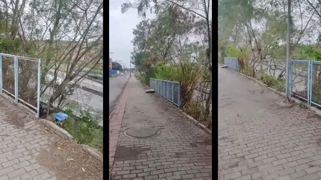 Montagens com prints do vídeo de André Carlone