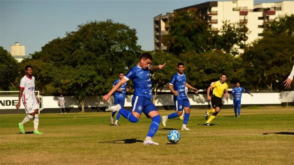 Equipe do Vitória FC em campo