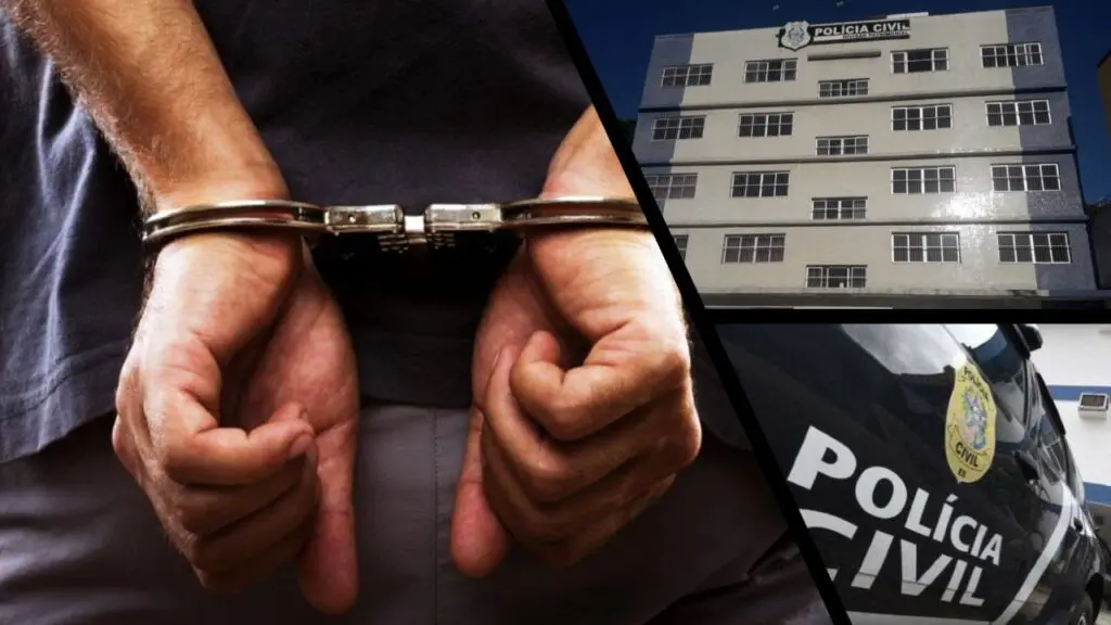 Polícia Civil prende em flagrante sujeito que aterrorizava estudantes na Serra Polícia Civil prende assaltante em Colina das Laranjeiras