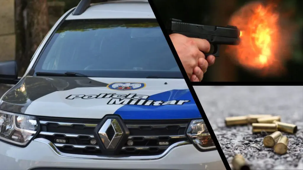 Polícia Militar arrocha biqueira e é recebida a tiros por traficantes em morro de Vitória Tiroteio entre PM e trafiantes.