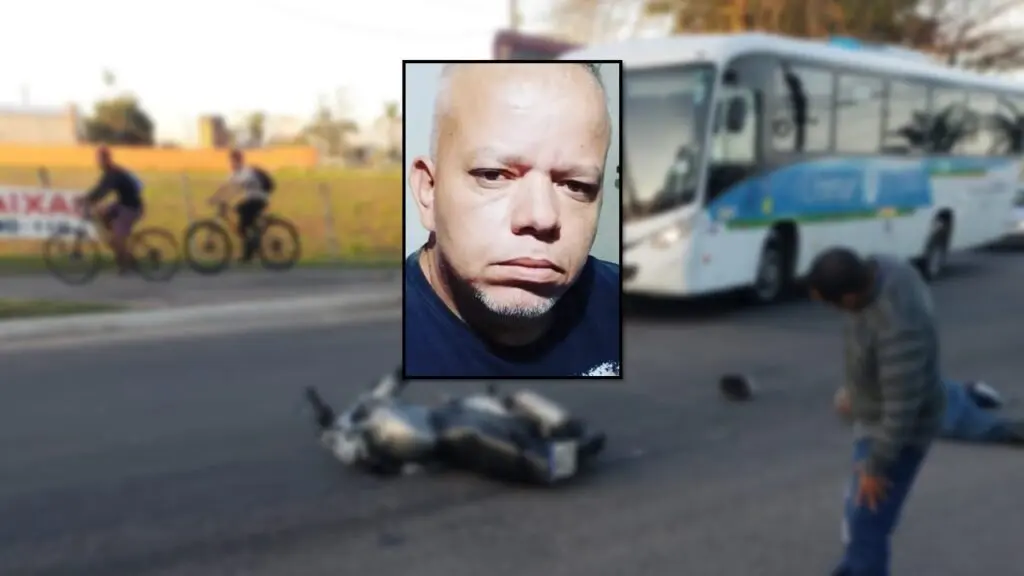 Motociclista morre após tentar mudar de faixa e ser atingido por caminhão na Serra Motociclista morre durante acidente na Serra.