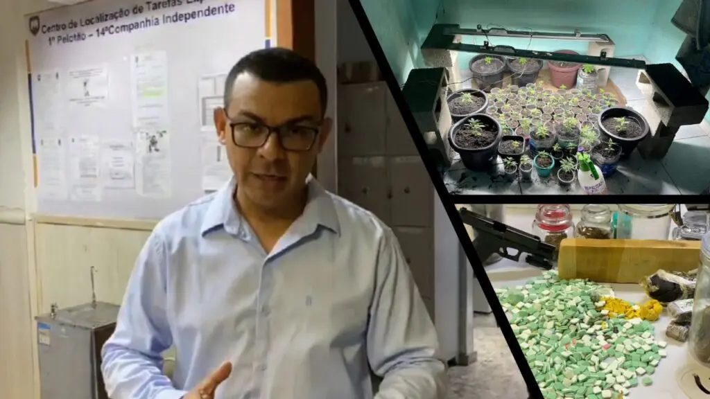 Polícia Militar arrocha traficantes e detona mega laboratório do tráfico na Serra Polícia Militar da pancada no tráfico da região de Jacaraípe
