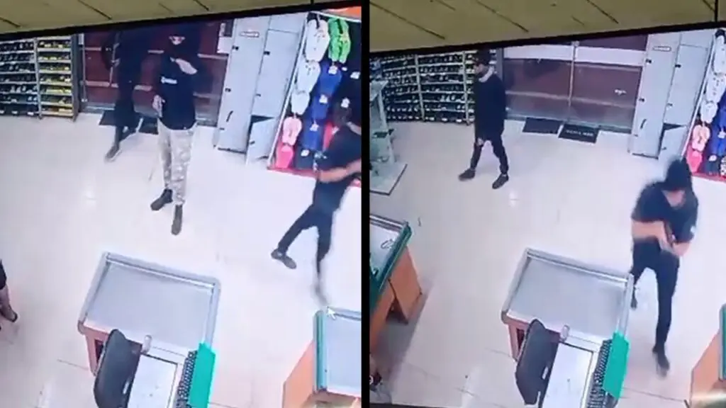 Assaltantes roubam mercado na Serra