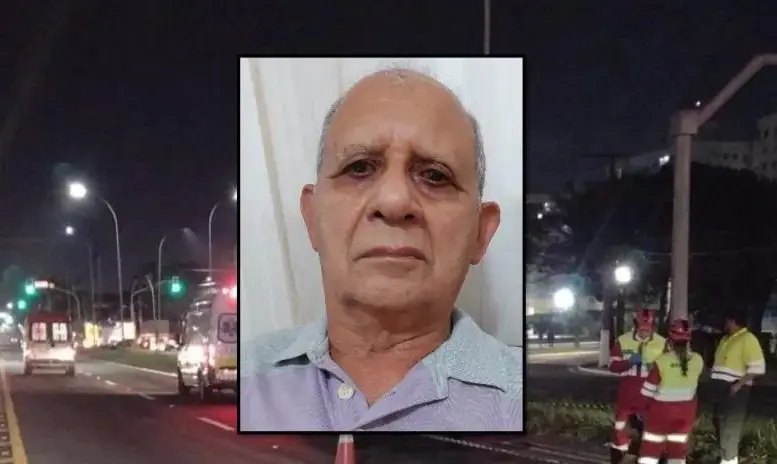 Idoso morre atropelado na Serra.