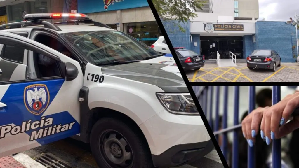 Polícia Militar prende mãe acusada de abandonar 3 filhos em casa na Serra Polícia Militar prende mãe que abandou filhos na Serra