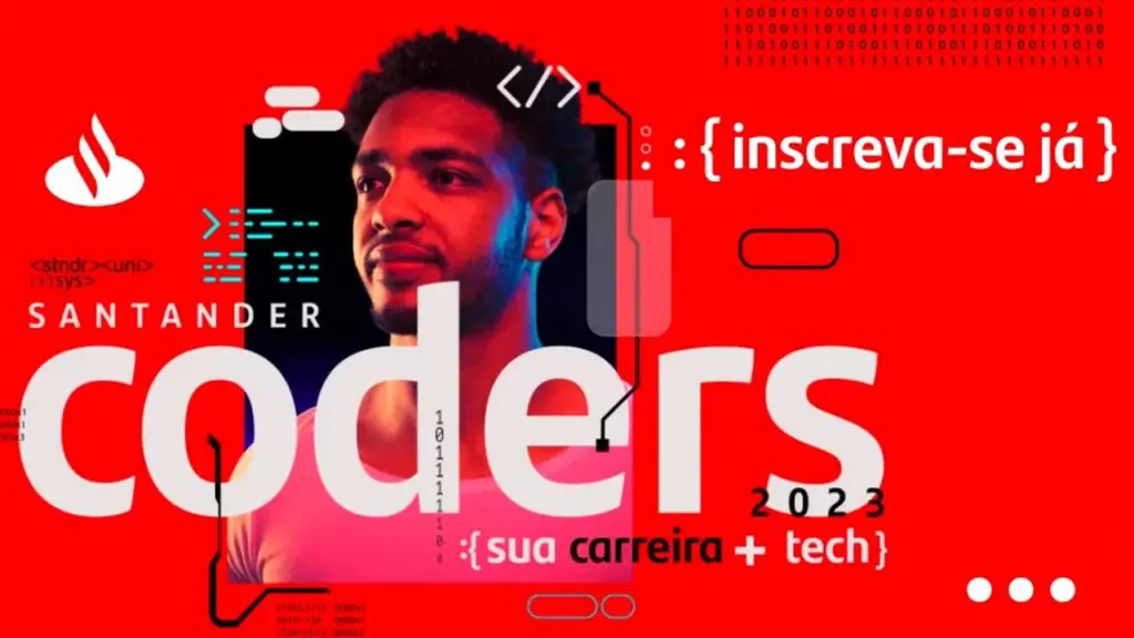Programa Santander Coders oferece 50 mil bolsas para cursos digitais de programação