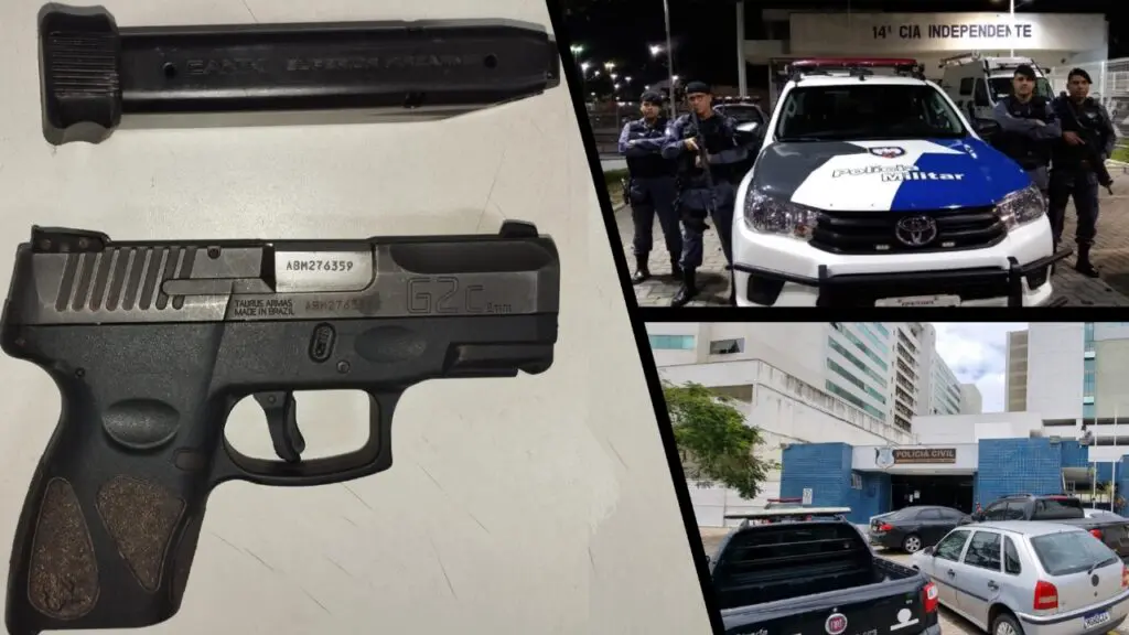 Força Tática prende sujeito armado após confronto entre traficantes rivais em Vila Nova de Colares Força Tática prende traficante armado em Vila Nova de Colares.