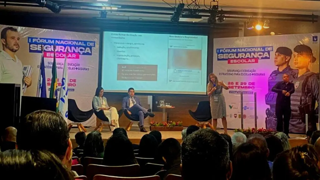 1º Fórum Nacional de Segurança Escolar.