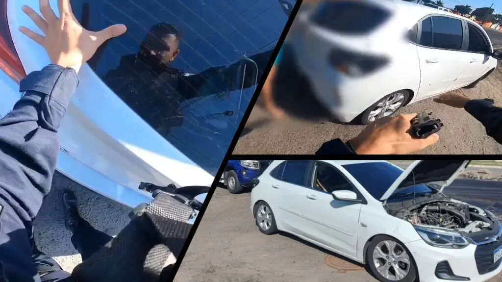 Vídeo: Guarda da Serra recupera carro roubado no estado do Rio de Janeiro e suspeito é detido Guarda da Serra recupera carro roubado no estado do Rio de Janeiro e suspeito é detido